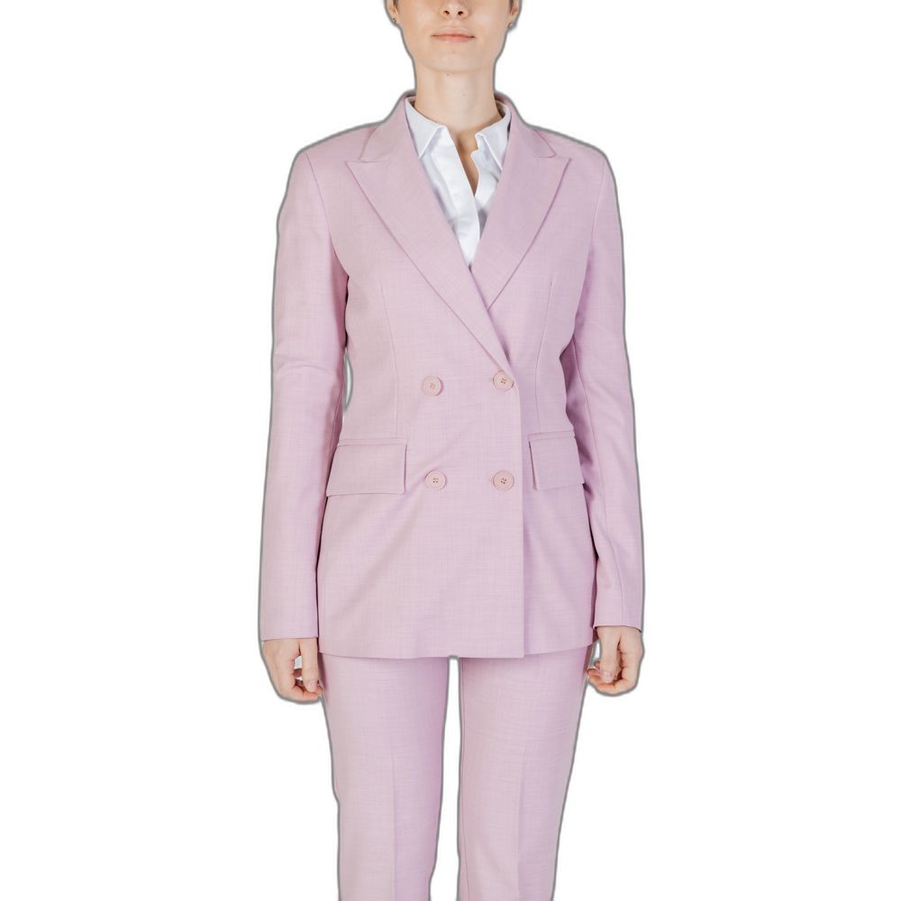 Sandro Ferrone Multicolor Viscose Suits &amp; Blazer