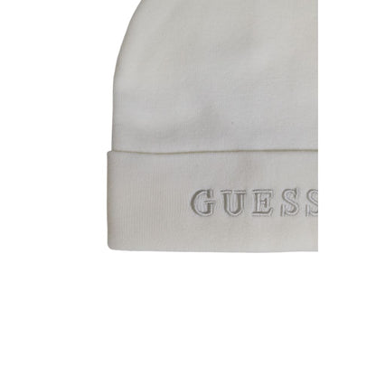 Guess Cream Acrylic Hat