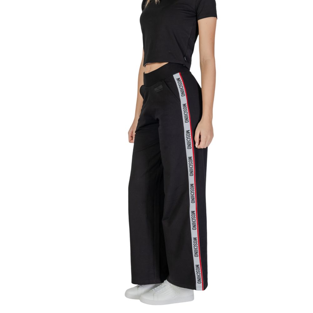 Moschino Black Cotton Jeans &amp; Pant