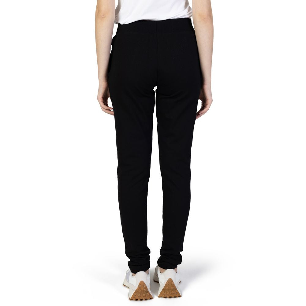 Moschino Black Cotton Jeans &amp; Pant