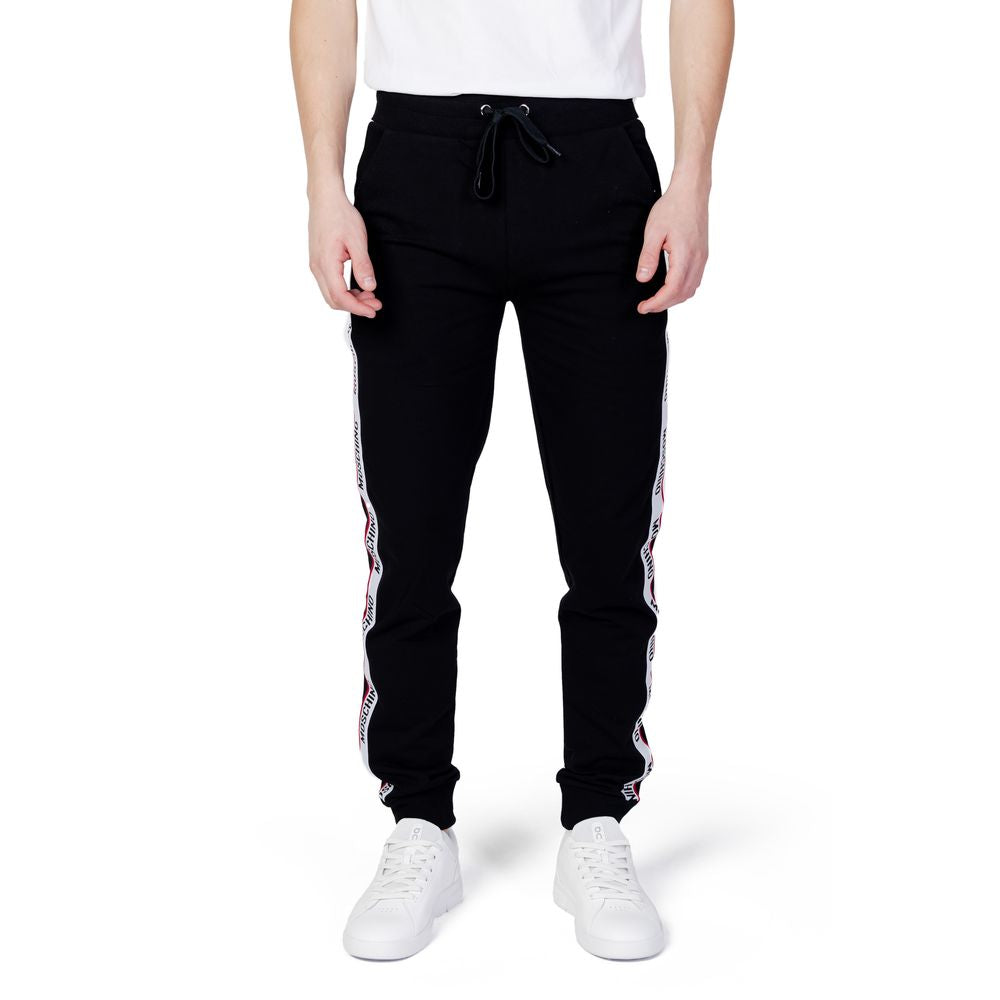 Moschino Black Cotton Jeans &amp; Pant