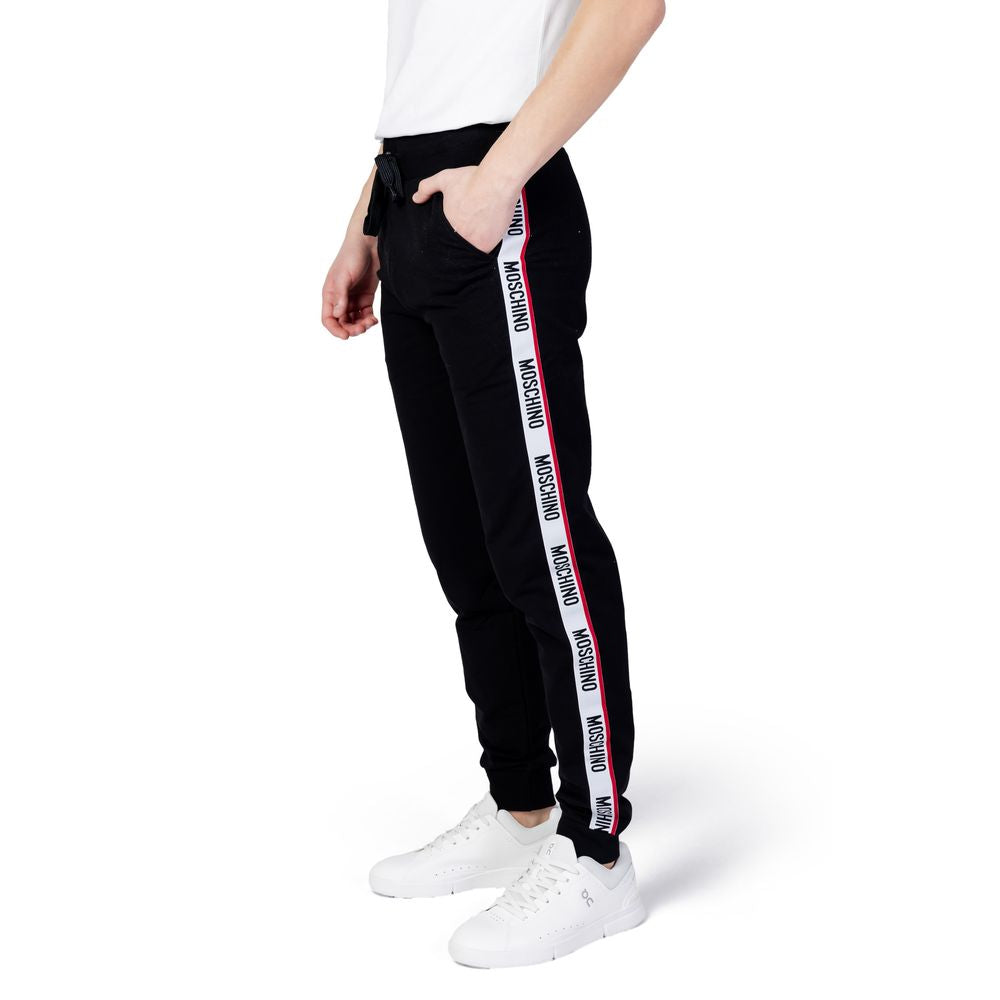 Moschino Black Cotton Jeans &amp; Pant