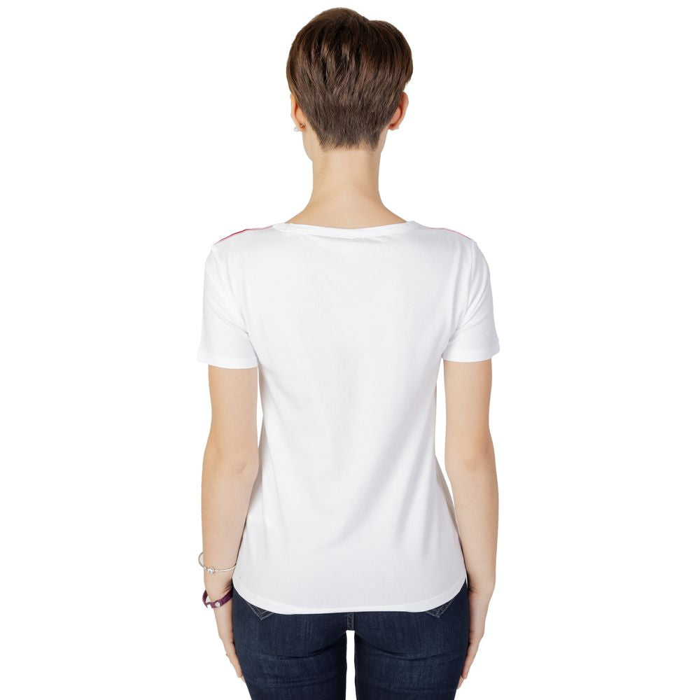 Moschino White Cotton Tops &amp; T-Shirt