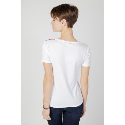 Moschino White Cotton Tops &amp; T-Shirt