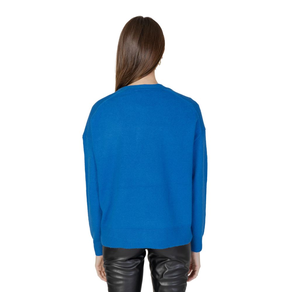 Street One Blue Cotton Cardigan