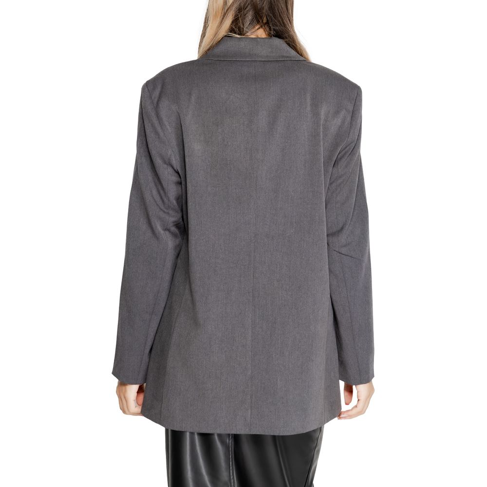 Only Gray Recycled Polyester Suits &amp; Blazer