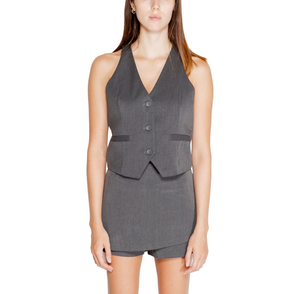 Only Gray Recycled Polyester Vest