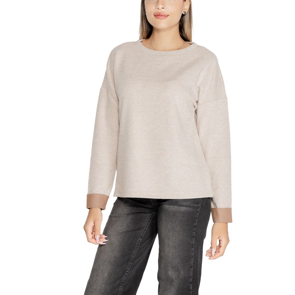 Street One Beige Viscose Tops &amp; T-Shirt