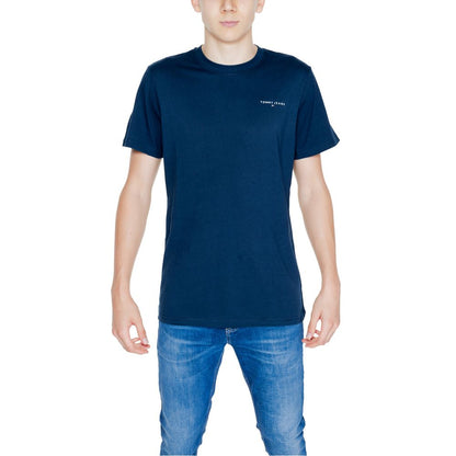 Tommy Hilfiger Jeans Blue Cotton Rigenerato T-Shirt