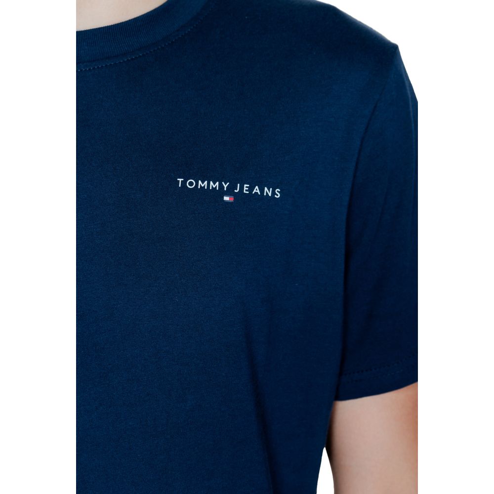 Tommy Hilfiger Jeans Blue Cotton Rigenerato T-Shirt