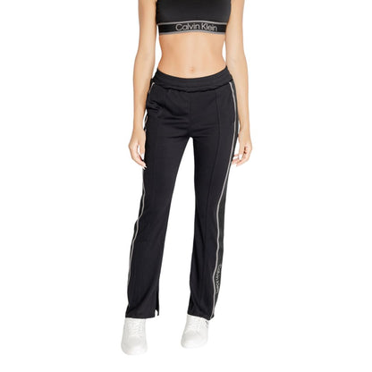 Calvin Klein Sport Black Recycled Polyester Jeans &amp; Pant