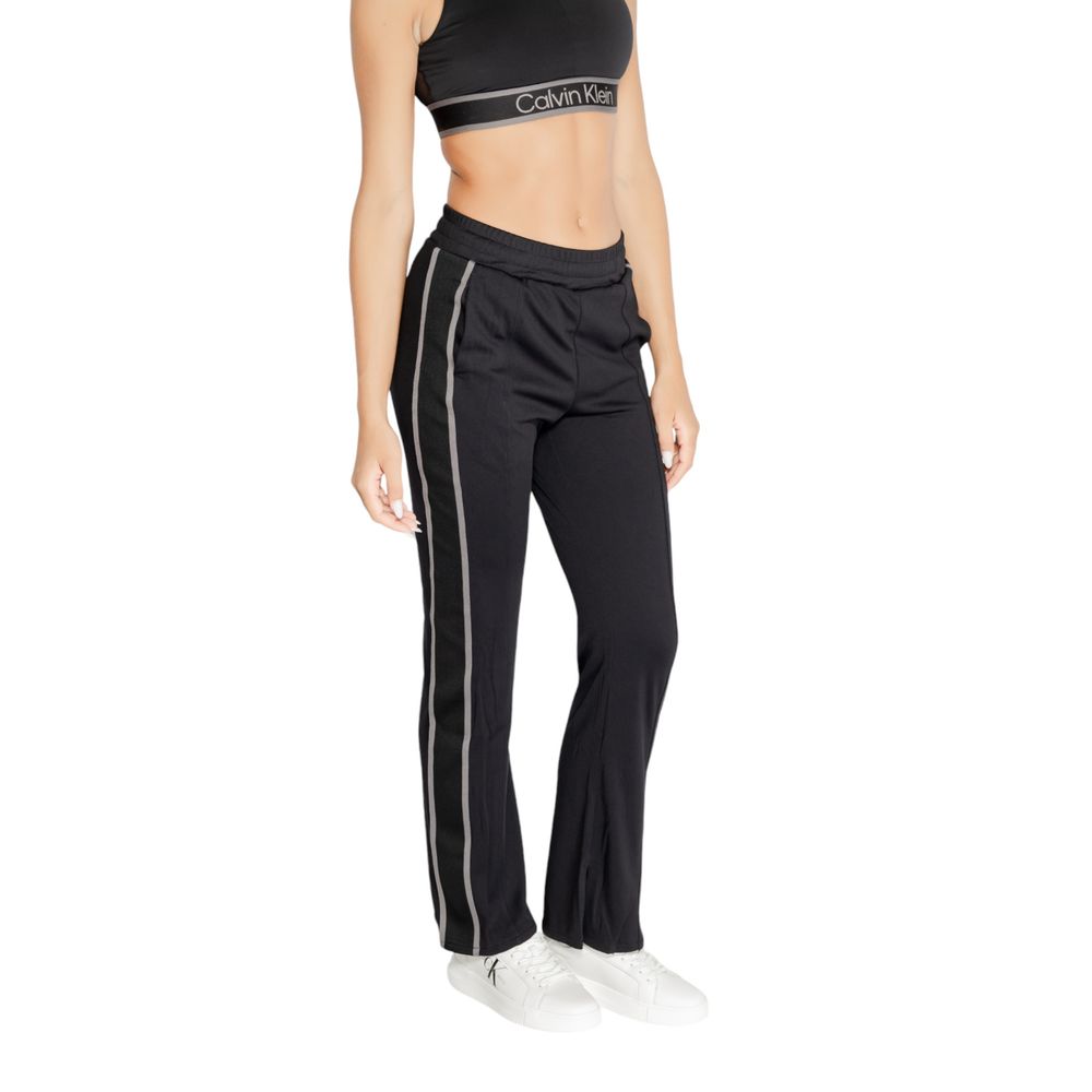 Calvin Klein Sport Black Recycled Polyester Jeans &amp; Pant