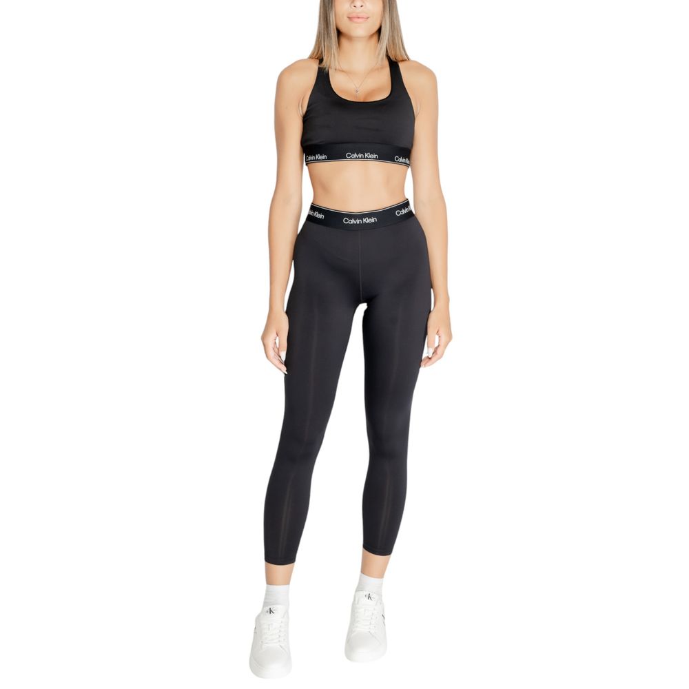 Calvin Klein Sport Black Polyester Jeans &amp; Pant