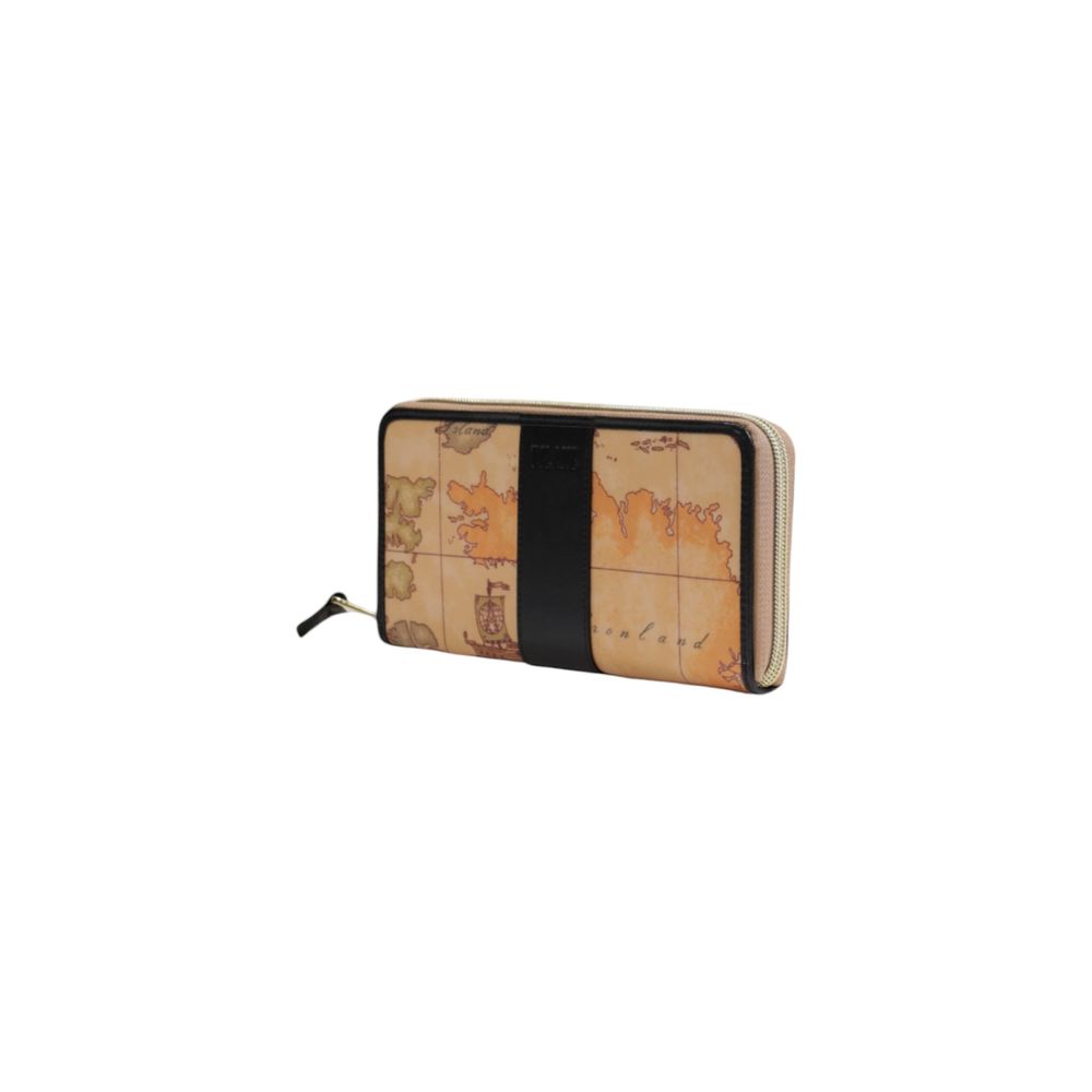 Alviero Martini Prima Classe Black Leather Wallet