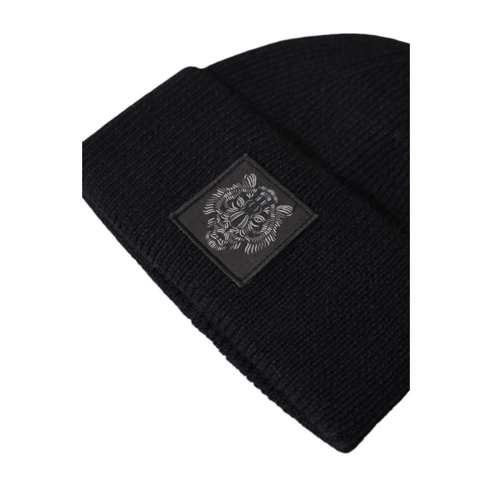 Antony Morato Black Wool Hats &amp; Cap