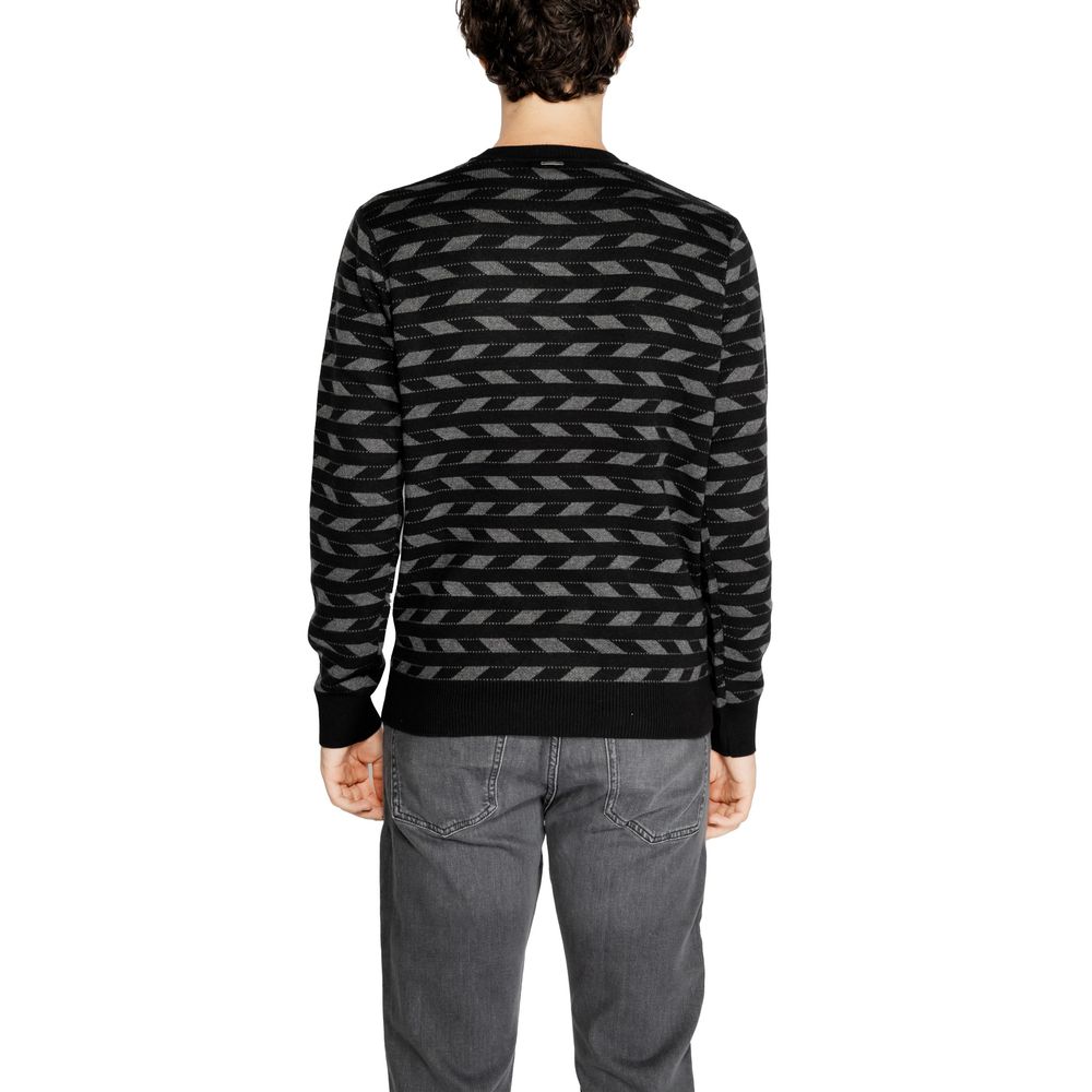 Antony Morato Black Acrylic Sweater