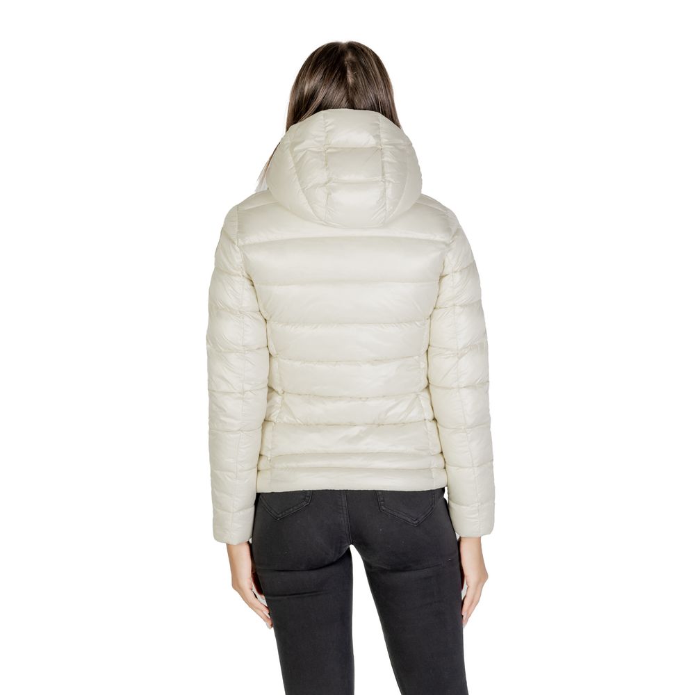 Blauer White Polyamide Jackets &amp; Coat