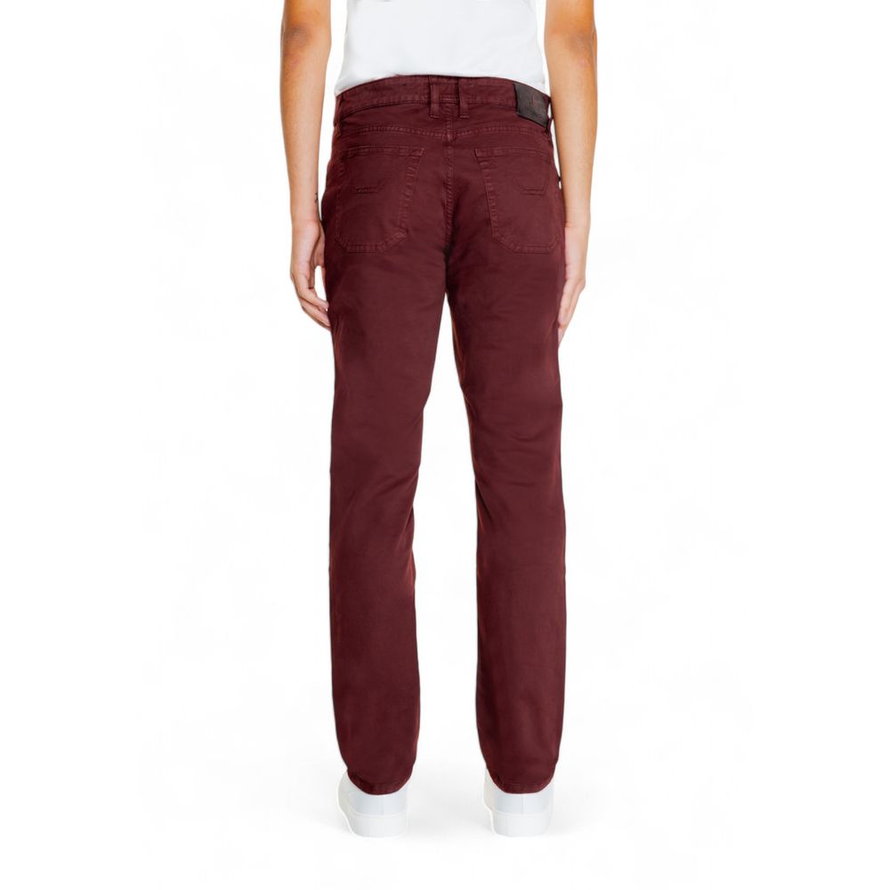 Jeckerson Red Cotton Jeans &amp; Pant