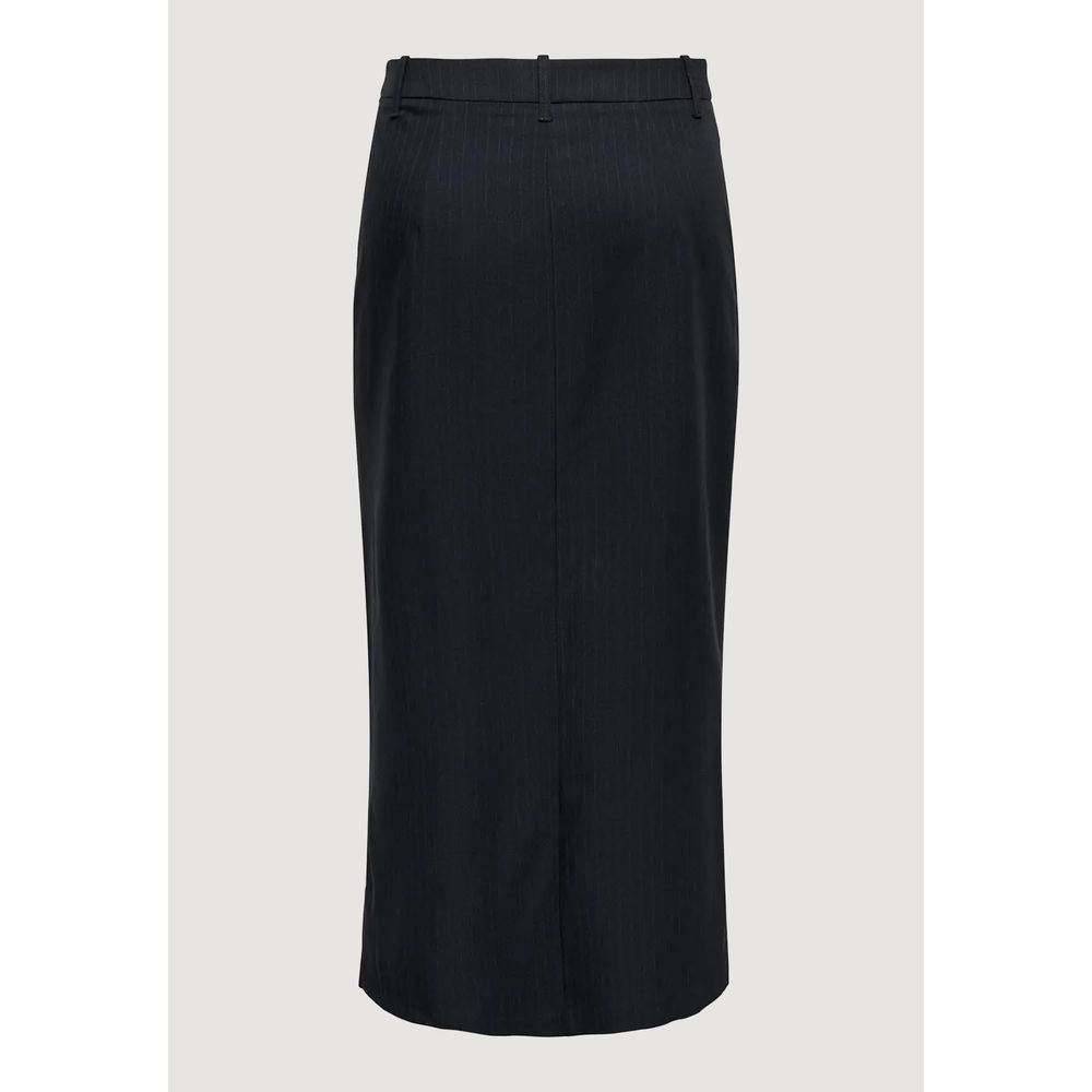 Jacqueline De Yong Gray Polyester Skirt