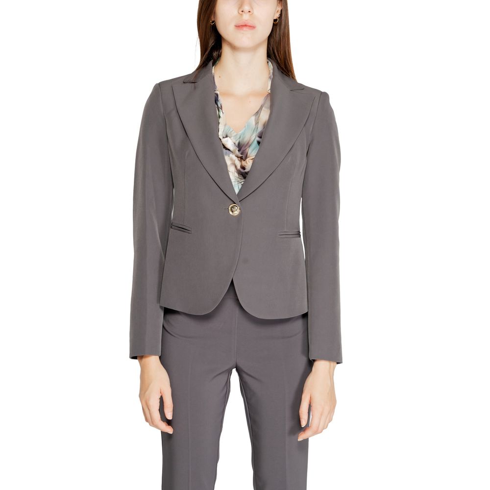 Rinascimento Gray Polyester Suits &amp; Blazer