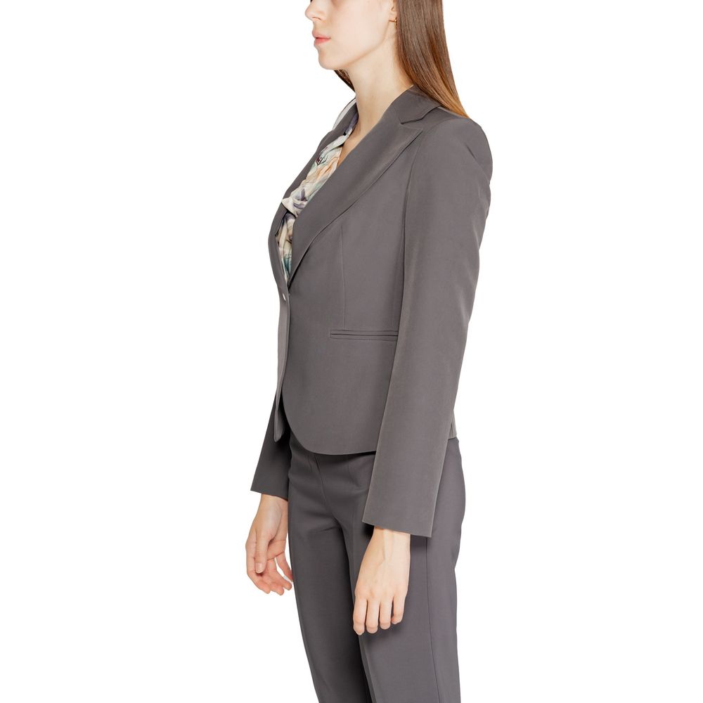 Rinascimento Gray Polyester Suits &amp; Blazer