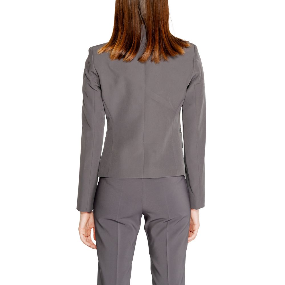 Rinascimento Gray Polyester Suits &amp; Blazer