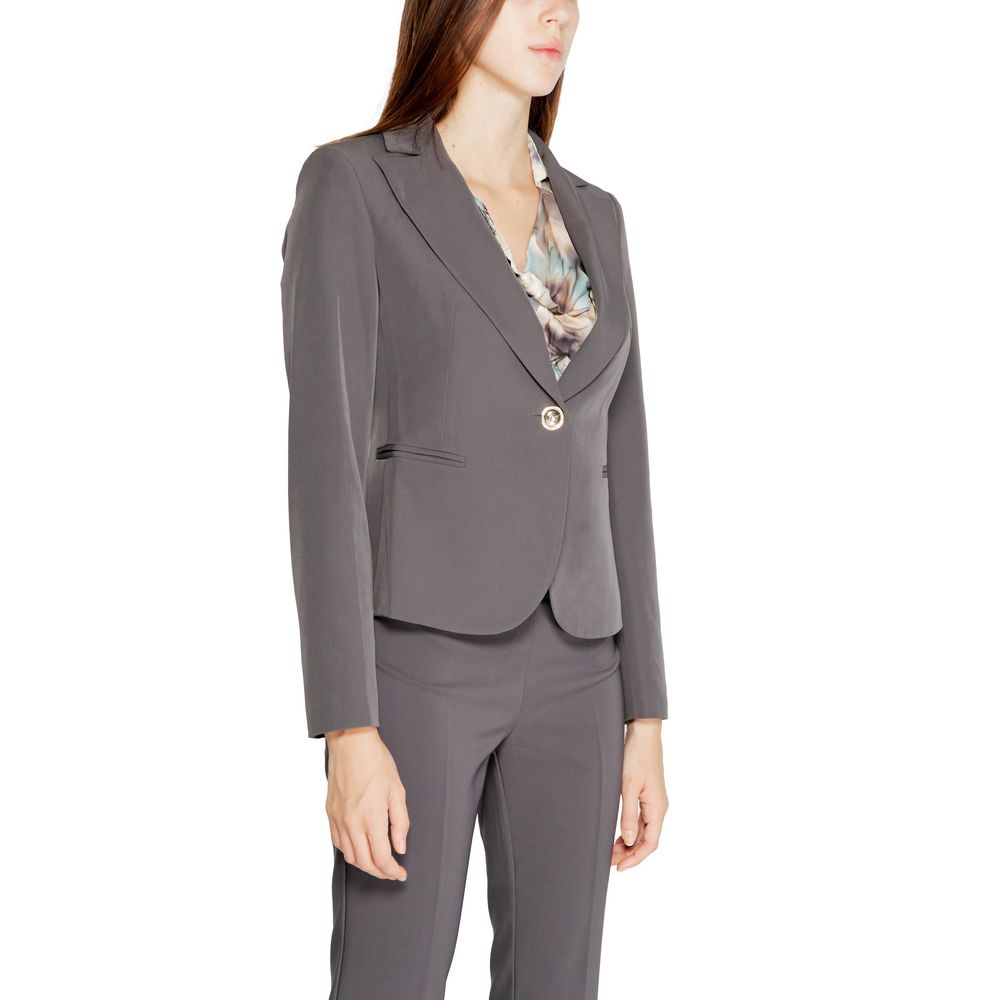 Rinascimento Gray Polyester Suits &amp; Blazer