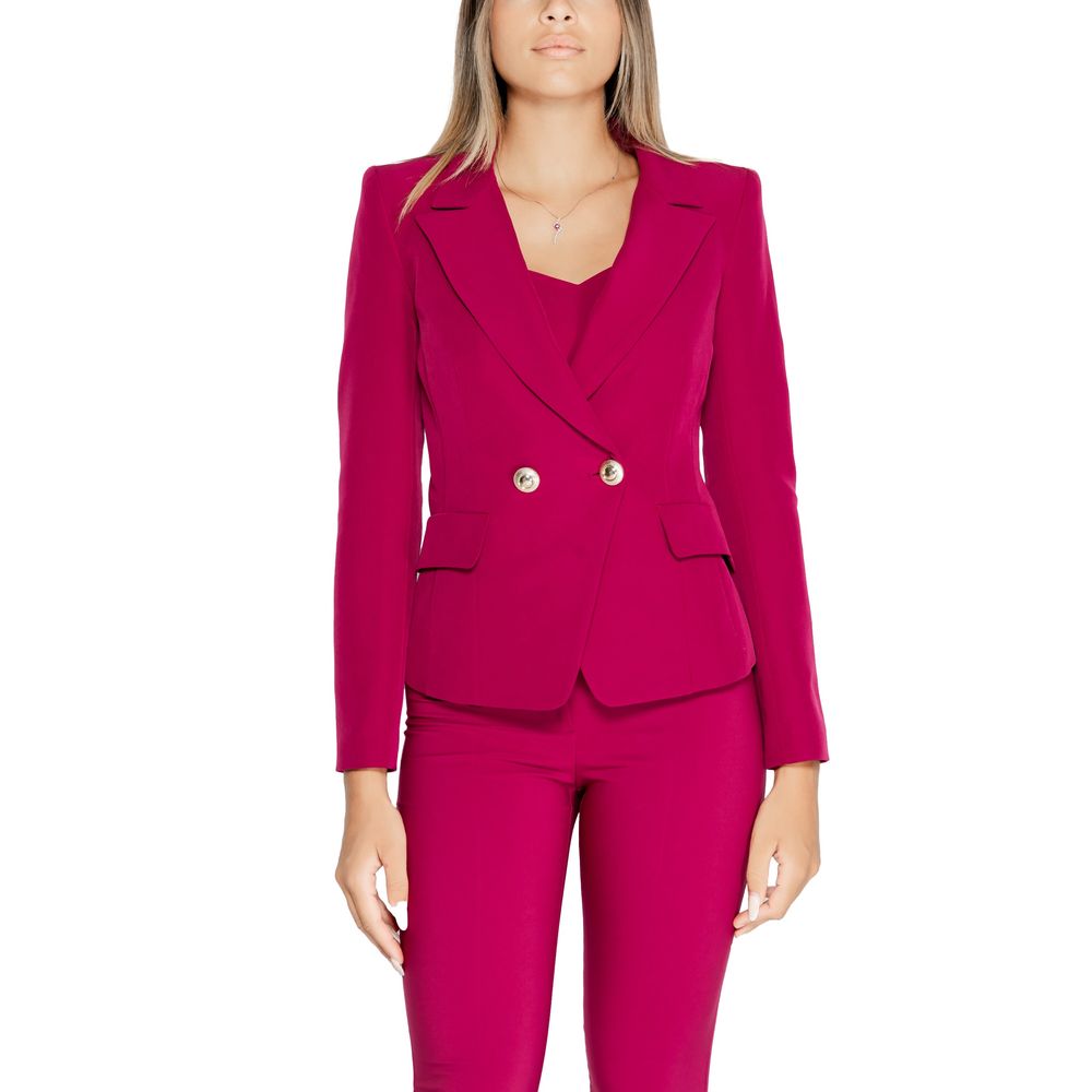 Rinascimento Bordeaux Polyester Suits &amp; Blazer