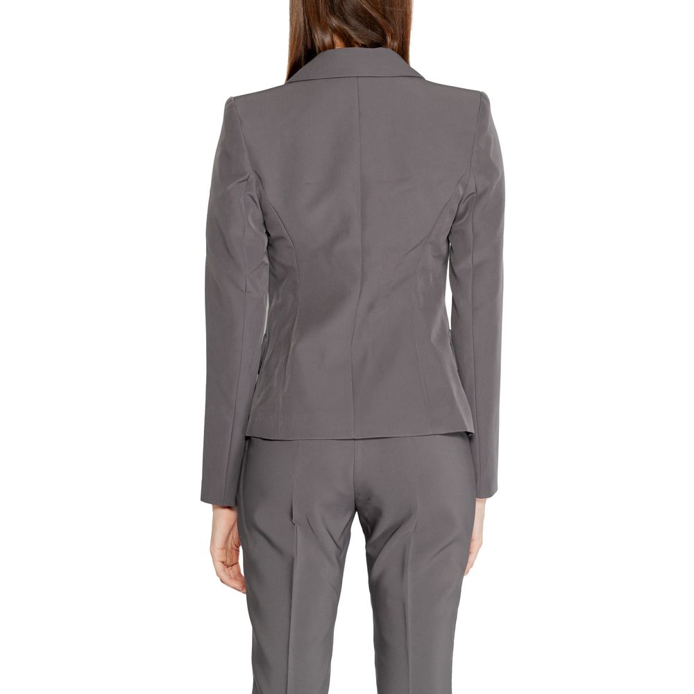 Rinascimento Gray Polyester Suits &amp; Blazer