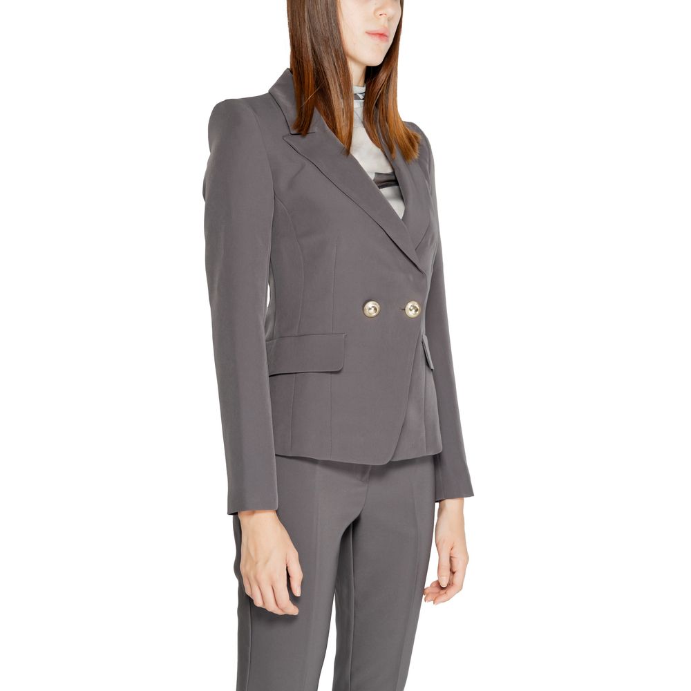 Rinascimento Gray Polyester Suits &amp; Blazer