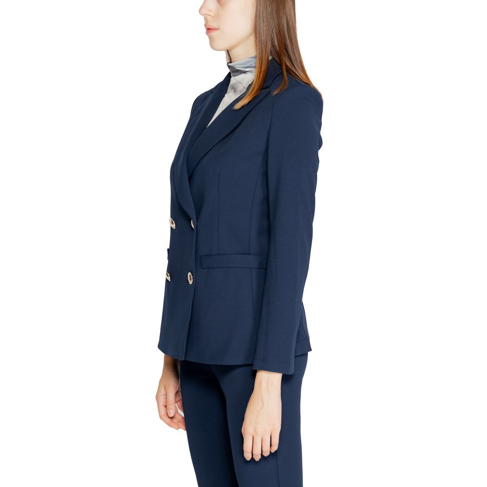 Rinascimento Blue Polyester Suits &amp; Blazer