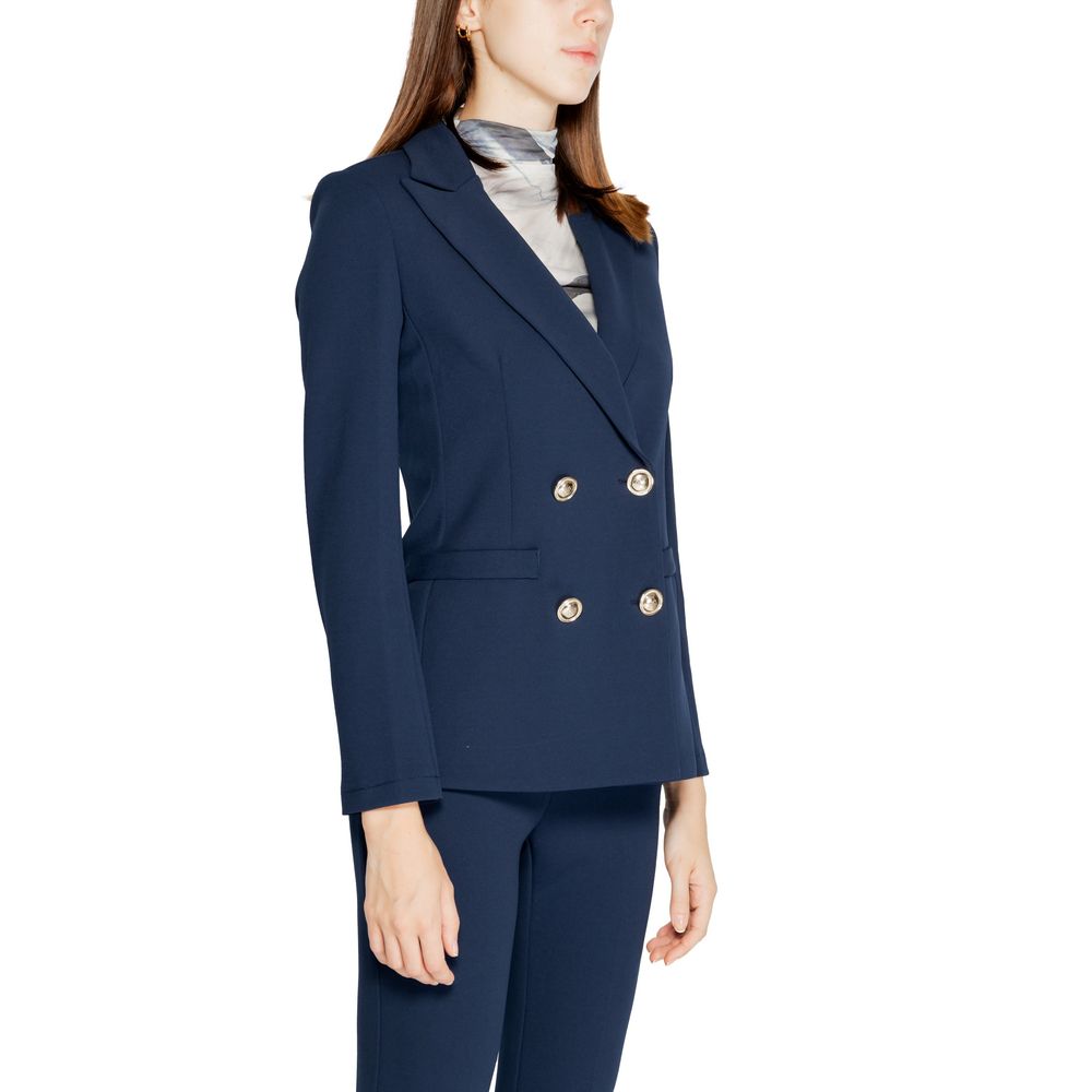 Rinascimento Blue Polyester Suits &amp; Blazer