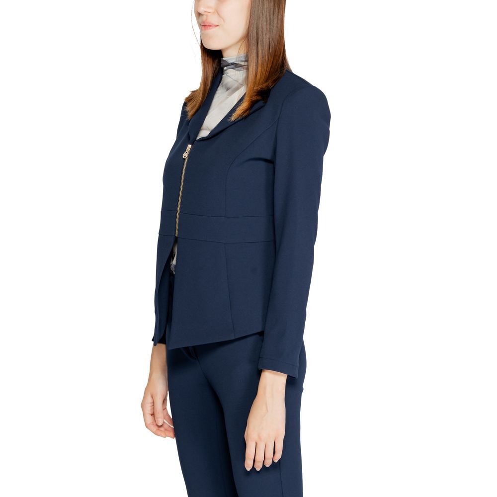 Rinascimento Blue Polyester Suits &amp; Blazer