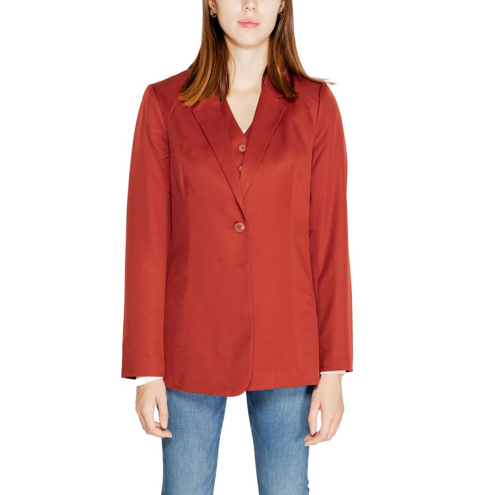 Vero Moda Red Polyester Suits &amp; Blazer