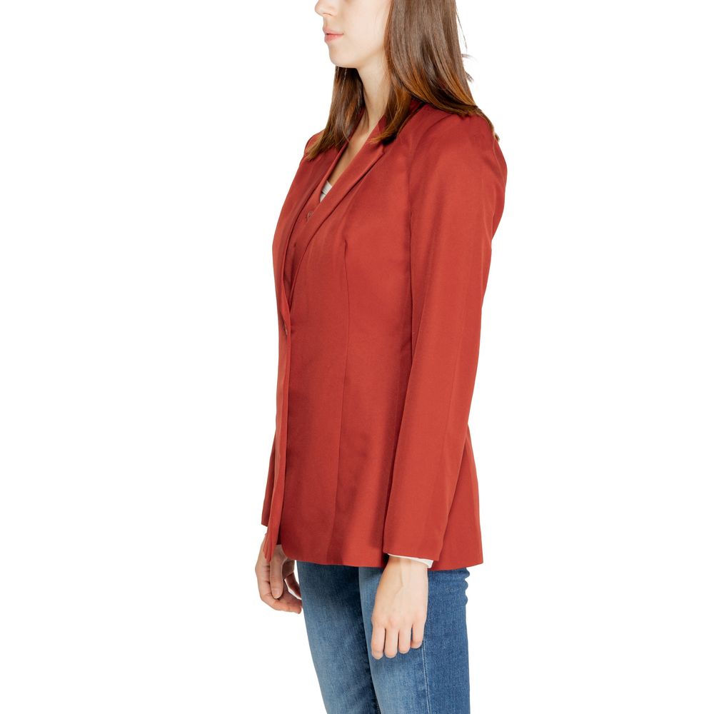 Vero Moda Red Polyester Suits &amp; Blazer