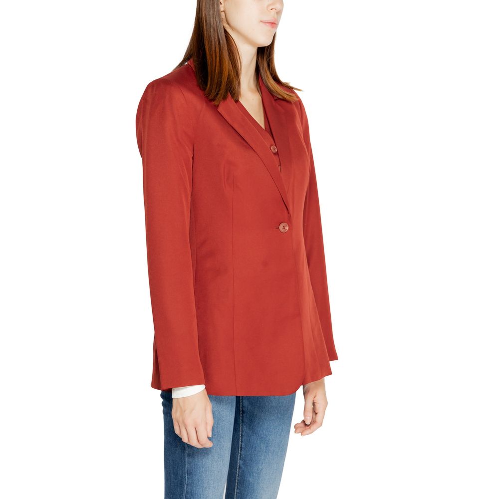 Vero Moda Red Polyester Suits &amp; Blazer