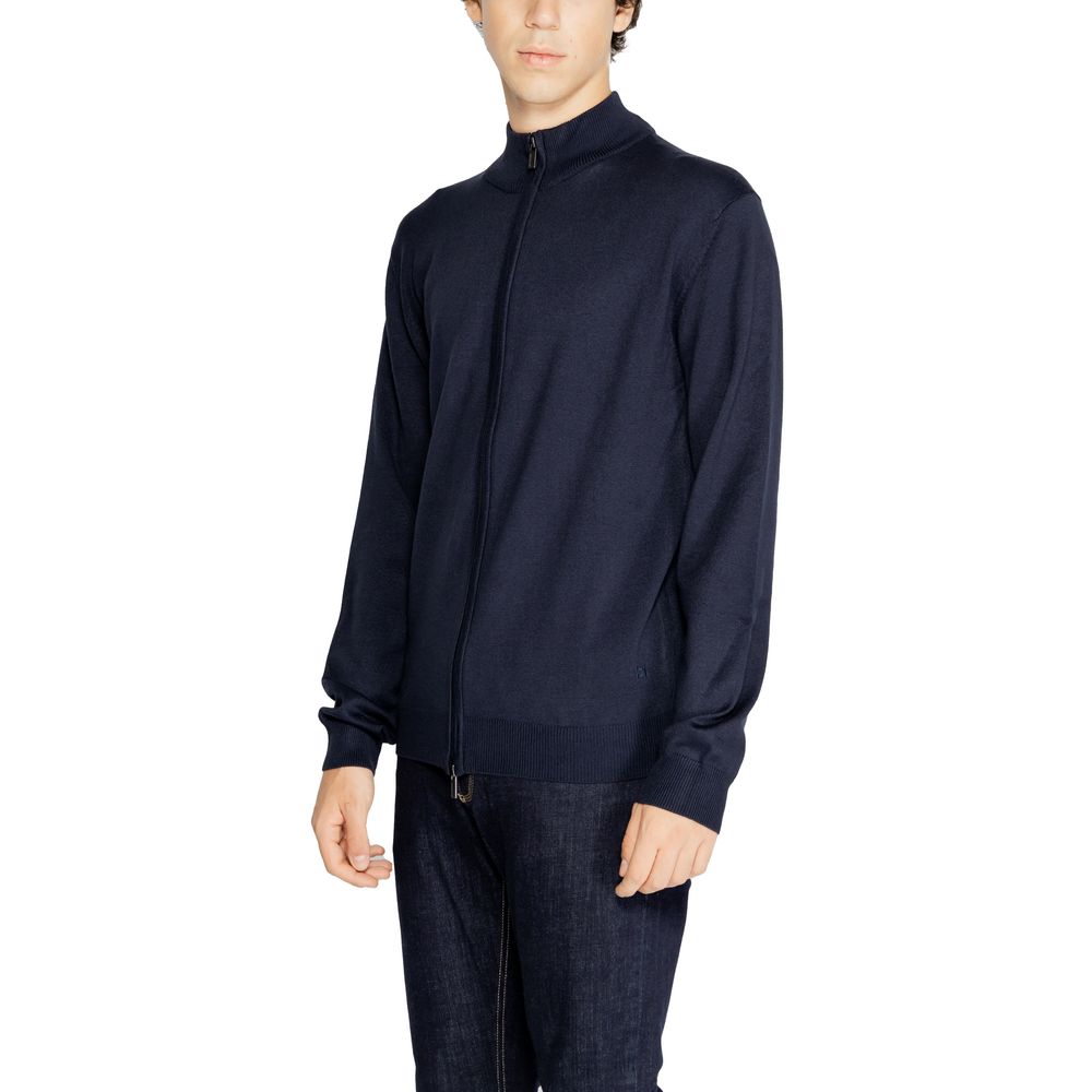 Hamaki-Ho Blue Viscose Cardigan