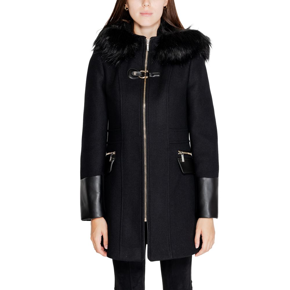 Morgan De Toi Black Wool Jackets &amp; Coat