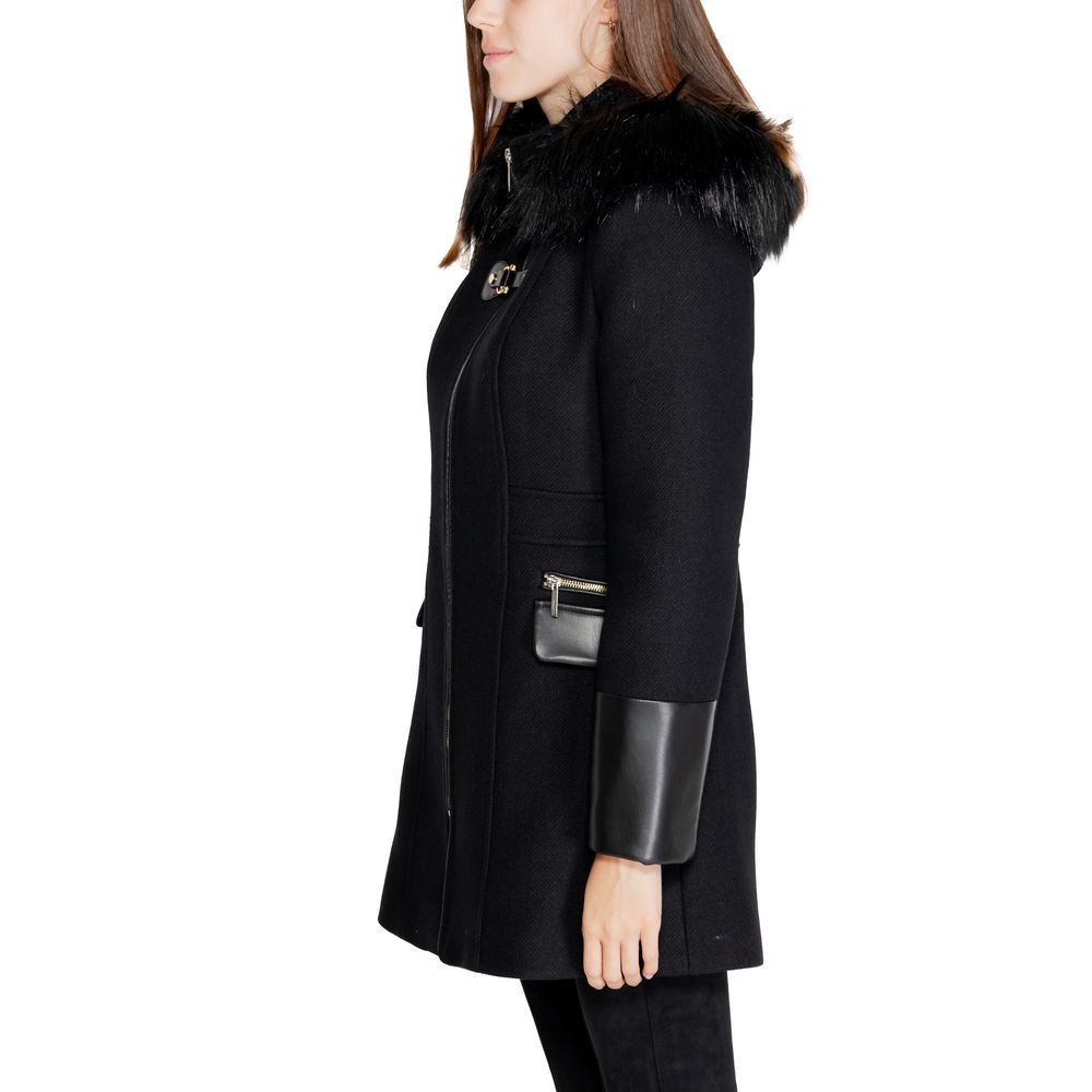 Morgan De Toi Black Wool Jackets &amp; Coat