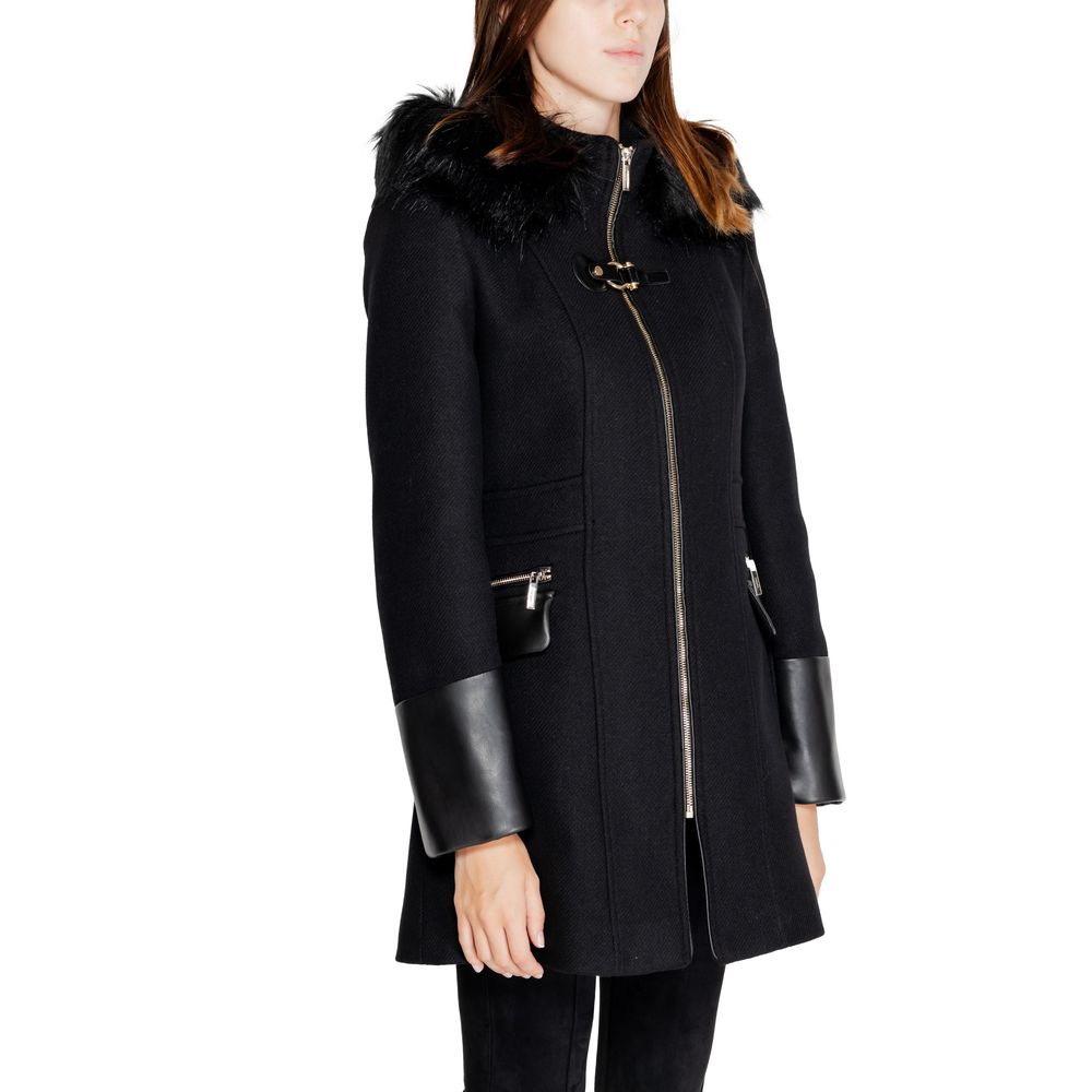 Morgan De Toi Black Wool Jackets &amp; Coat