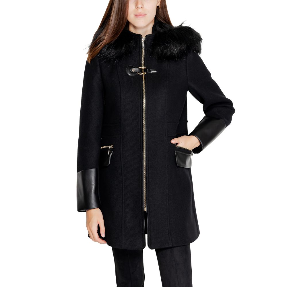 Morgan De Toi Black Wool Jackets &amp; Coat