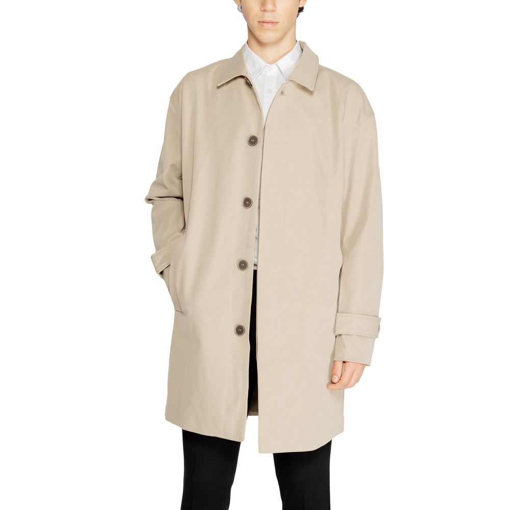 Only &amp; Sons Beige Polyester Jacket