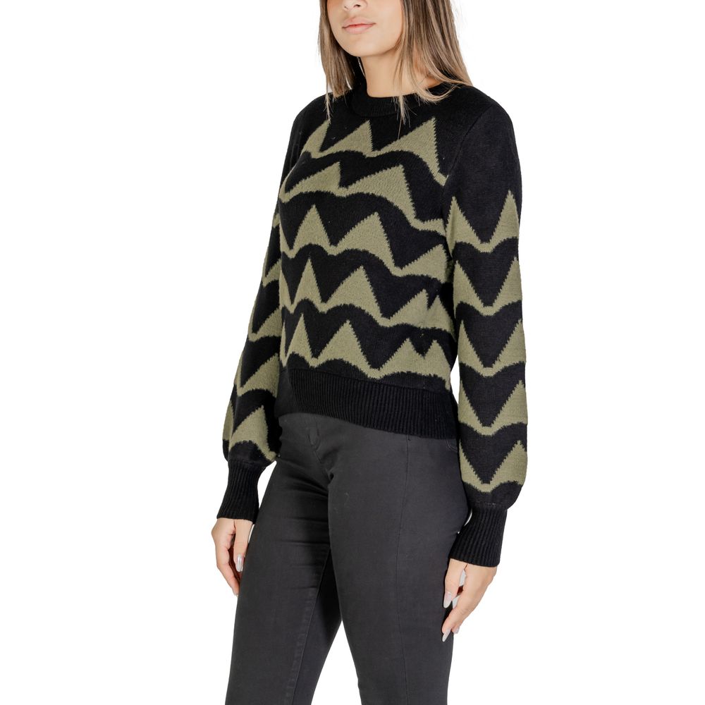 Jacqueline De Yong Green Viscose Sweater