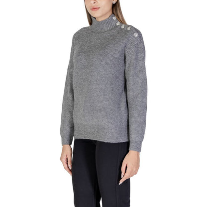 Morgan De Toi Gray Polyester Sweater