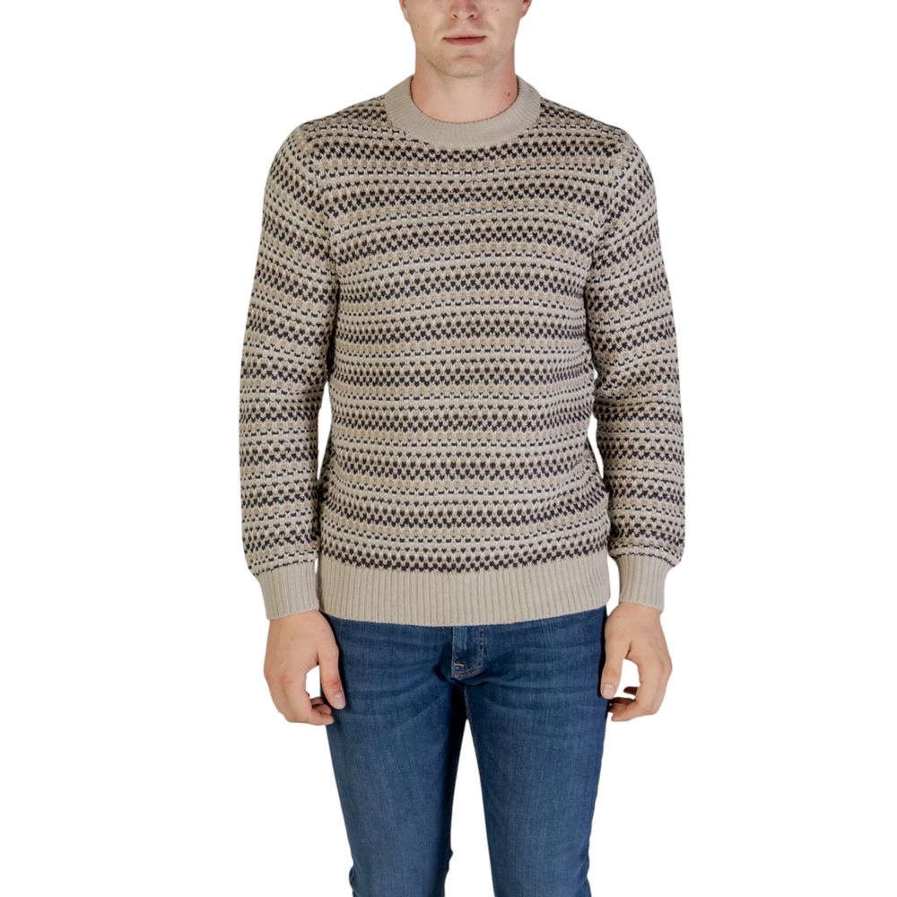 Only &amp; Sons Beige Cotton Sweater