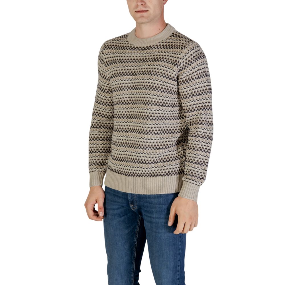 Only &amp; Sons Beige Cotton Sweater