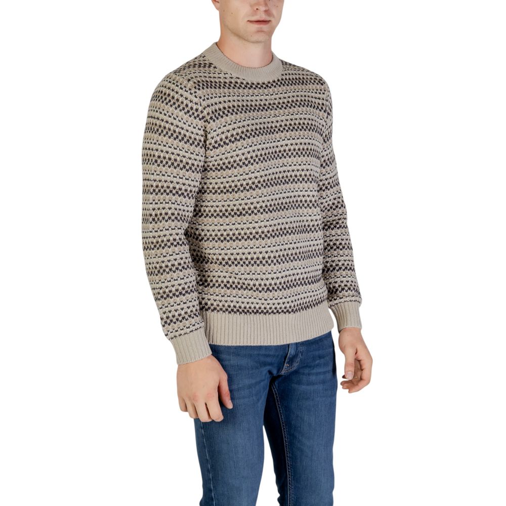 Only &amp; Sons Beige Cotton Sweater