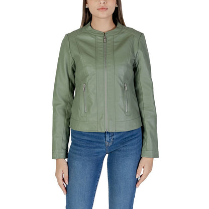 B.Young Green Polyethylene Jackets &amp; Coat