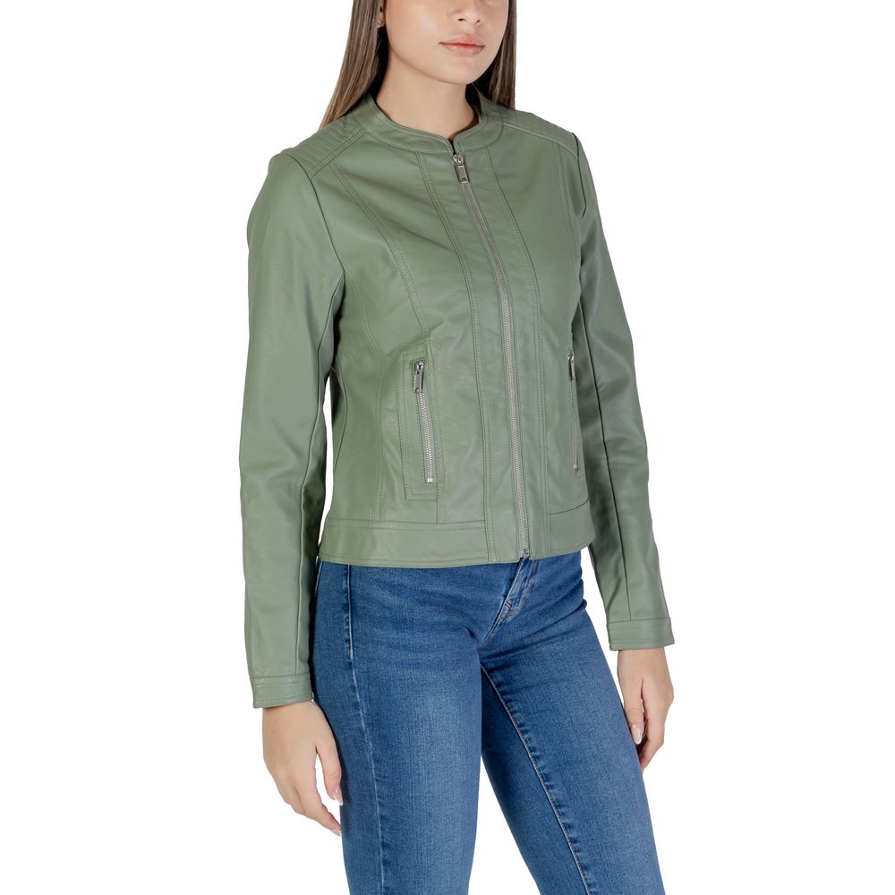 B.Young Green Polyethylene Jackets &amp; Coat