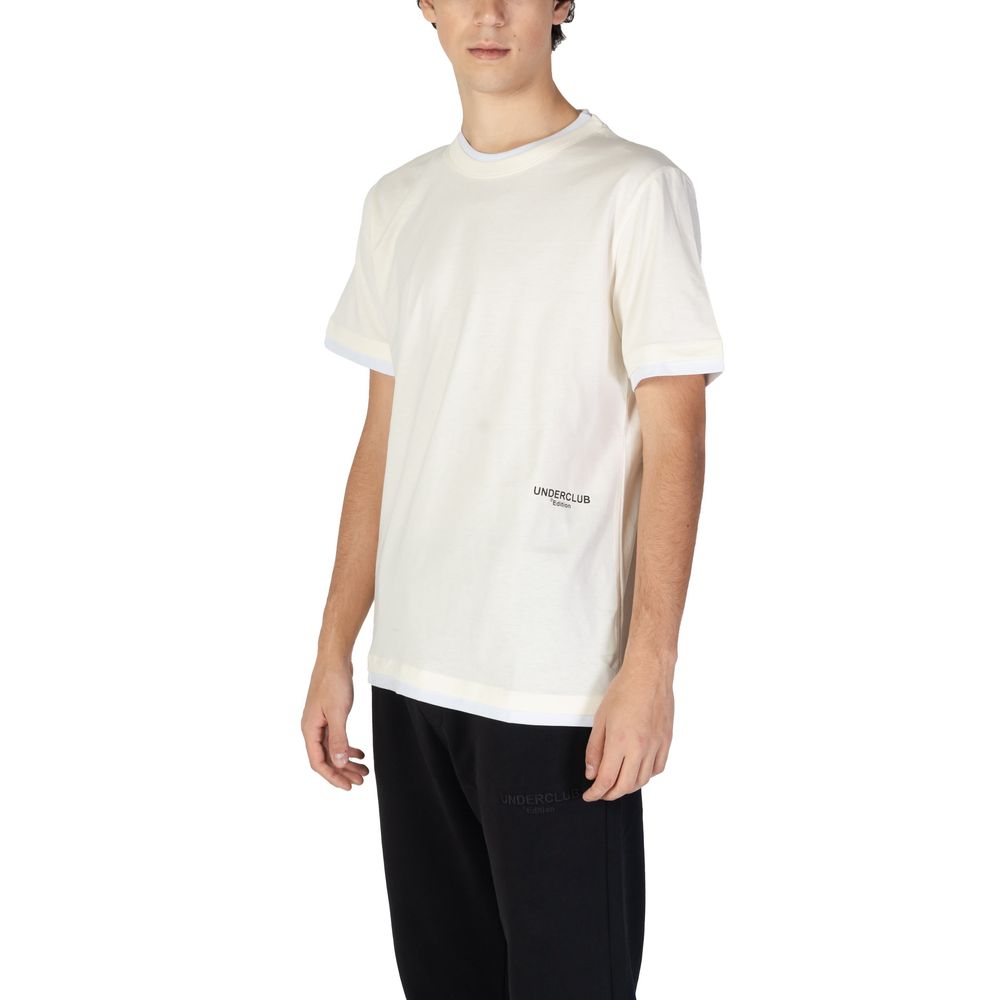 Underclub Cream Cotton T-Shirt